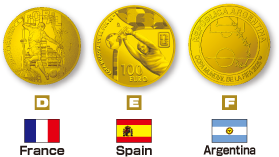 G 金貨3種セット