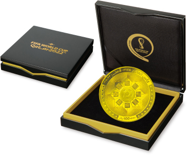 A.100リヤル スタジアム金貨