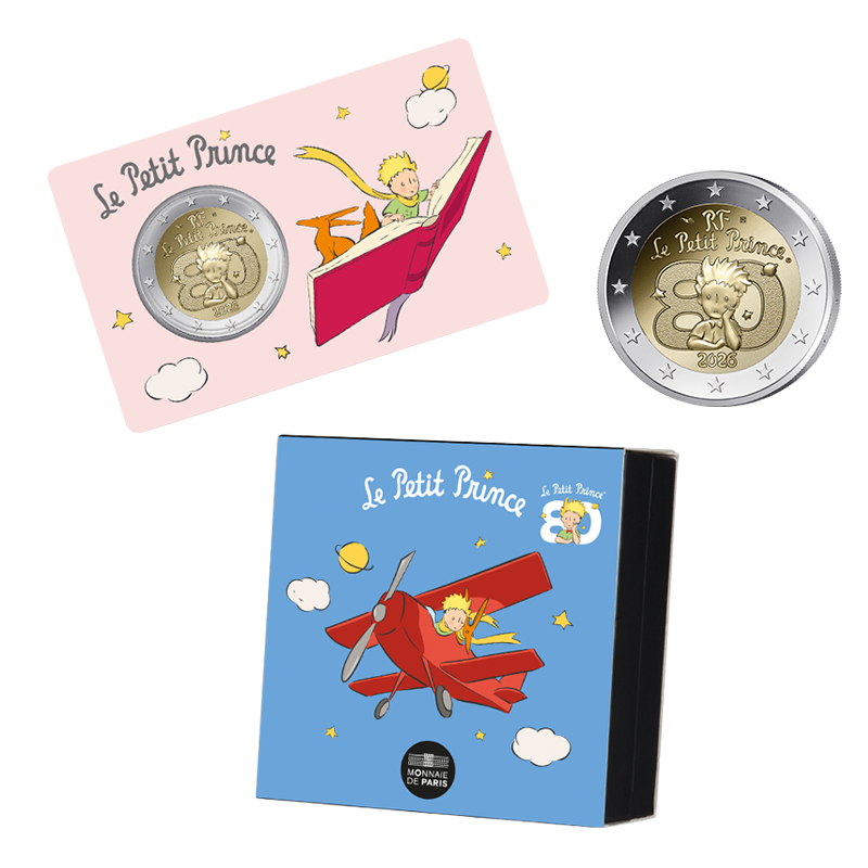 『星の王子さま』2ユーロ記念貨