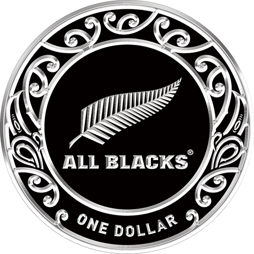 ニュージーランドポスト オールブラックス 記念コイン